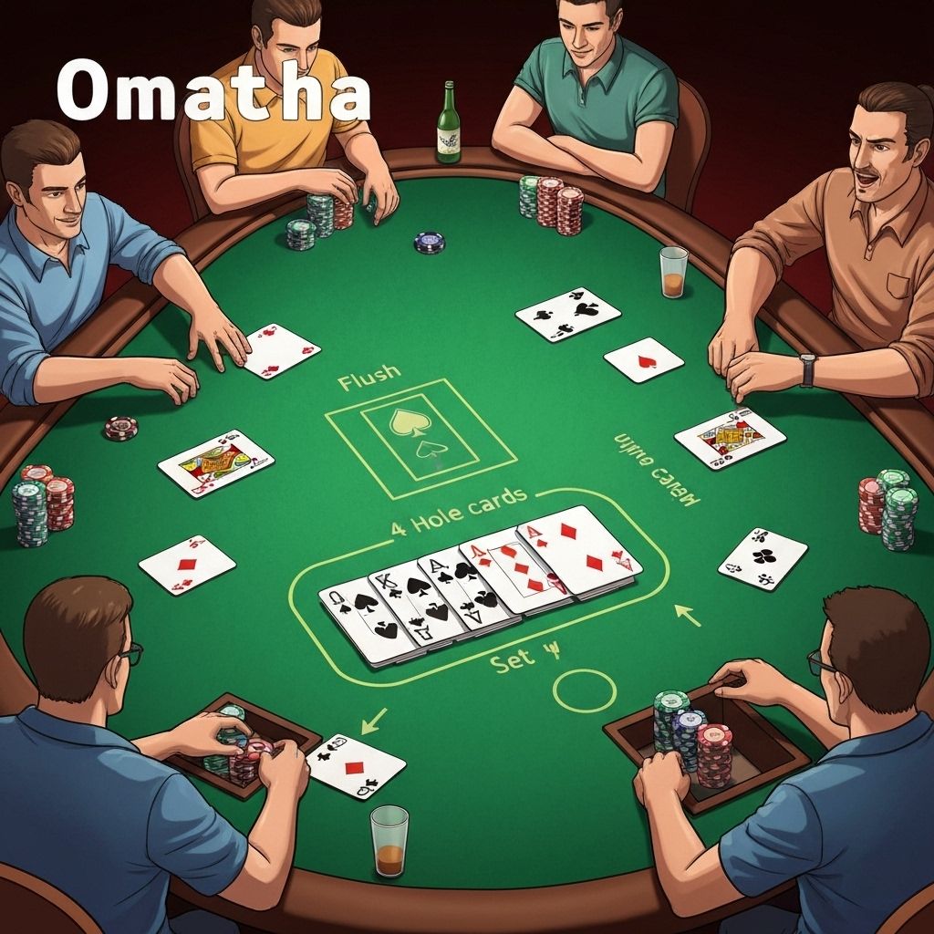Comment Jouer à l'Omaha Poker : Guide Complet